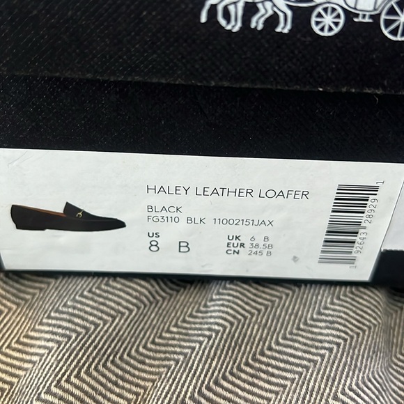 COACH Leather Loafer NEW - Picture 5 of 5